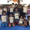 子供キックボクシングクラス昇級試験結果発表